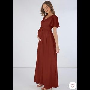 Maternity bridesmaids dress